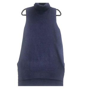 🔥 Navy warm sweater tunic high neck